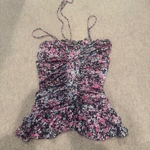 Floral Isabel Marant tank/halter